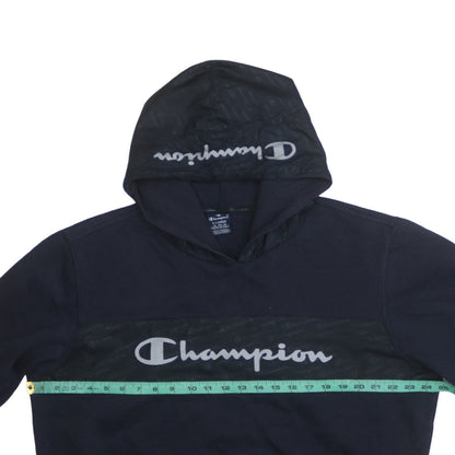 Champion Mens Blue XL Pullover Hoodie Logo Sportswear