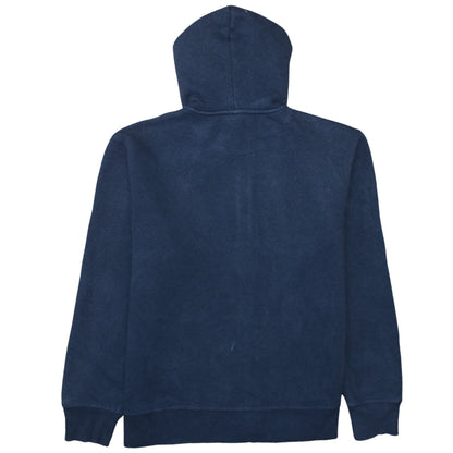 Nike Men's Navy Blue Full Zip Hoodie XL Cotton Blend Sportswear