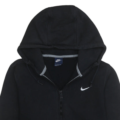 Nike Men's Black Full Zip Hoodie Size L Fleece Sportswear