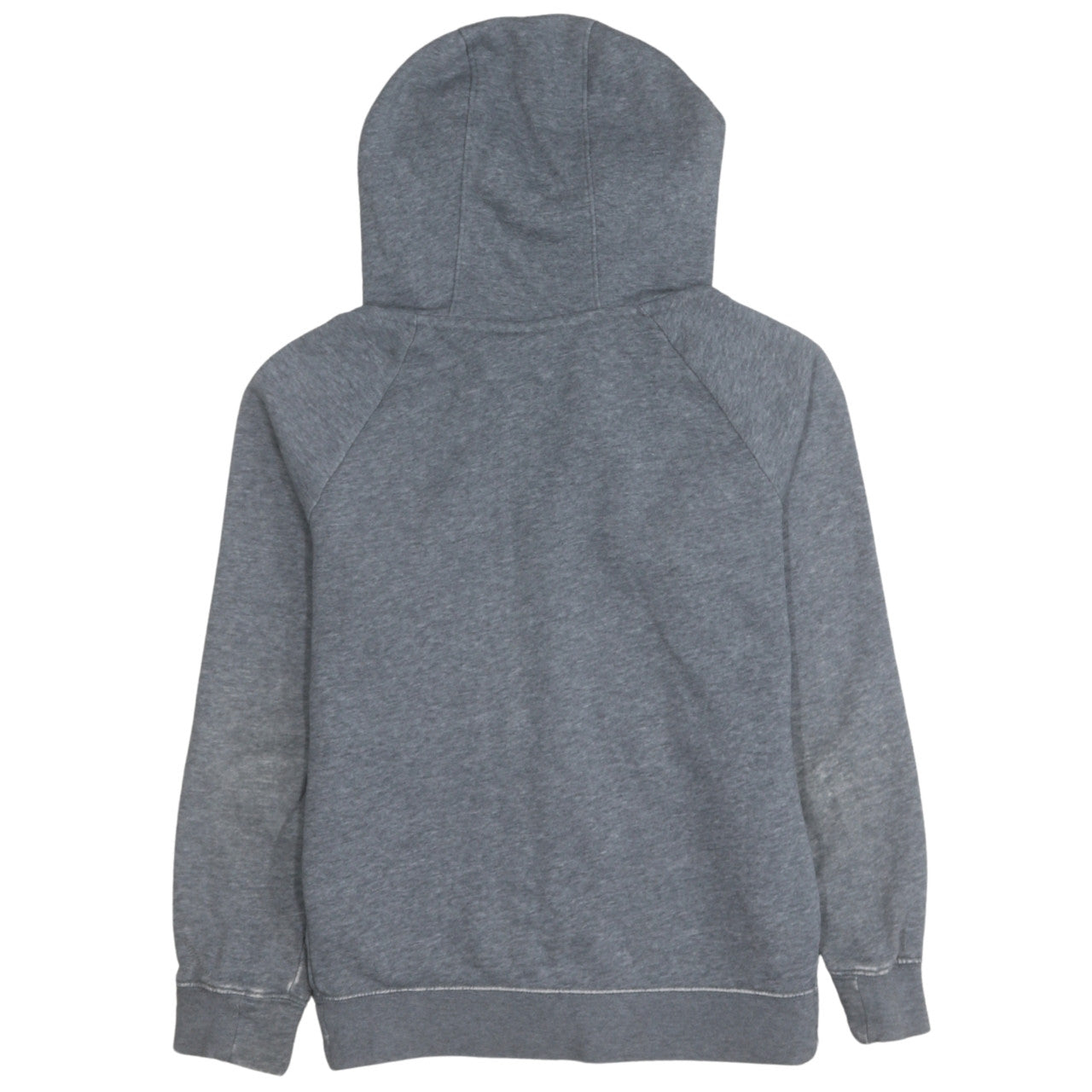 Nike Boys Grey Full Zip Hoodie Size 146cm Fleece Lined Sweatshirt