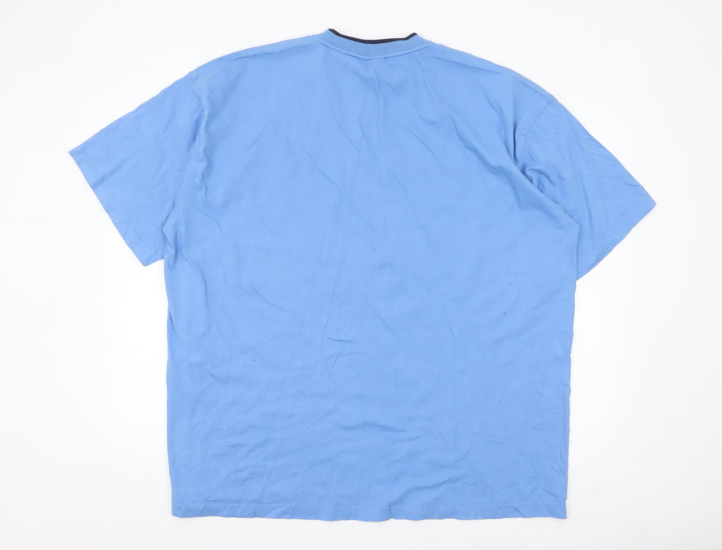 Russell Athletic Men's Blue 3XL Pro Cotton Crew Neck T-Shirt