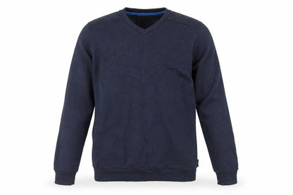 Quechua Men's Blue XS V-Neck Fleece Pullover Jumper