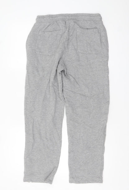 ASOS Design Women's Grey Jersey Jogger Trousers S Elastic Waist