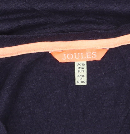 Joules Women's Blue Size 10 Basic Tank Top Sleeveless Jersey