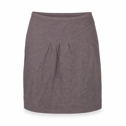 Soft Grey Women's Knee Length Pencil Skirt Size 10 Viscose Blend