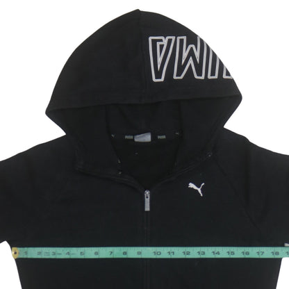 Puma Men's Black Full Zip Hoodie Size S Sports Fleece