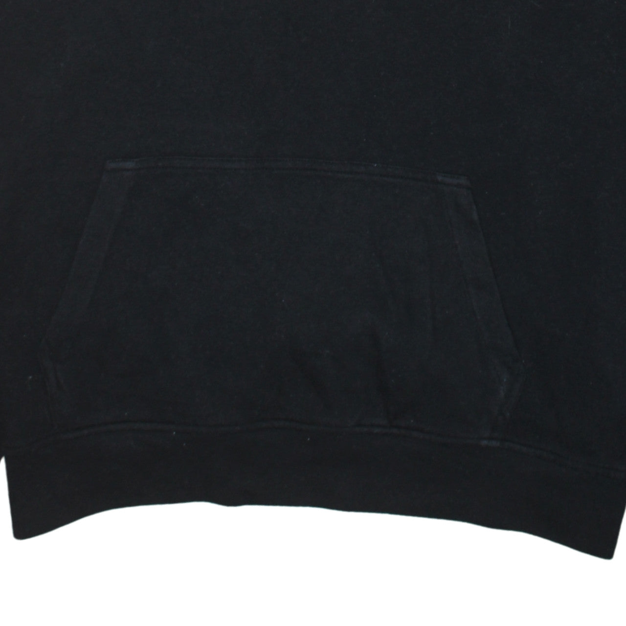 Vans Womens Black Pullover Hoodie L Cotton Blend Logo Print