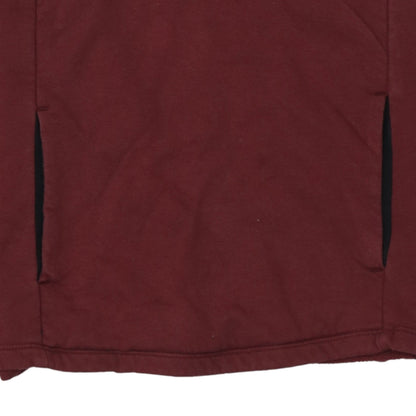 The North Face Womens Burgundy XS 1/2 Zip Hooded Sweatshirt