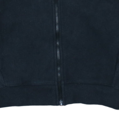 Nike Womens Black Full Zip Hoodie Size S Cotton Blend Sweatshirt