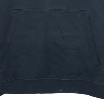 Nike Men’s Black Pullover Hoodie M Regular Fit Logo Fleece Sweatshirt