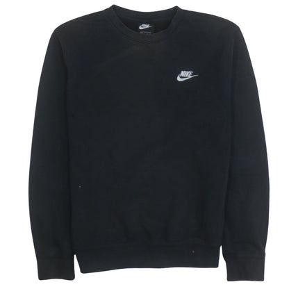 Nike Men's Black XS Pullover Sweatshirt Crew Neck Fleece