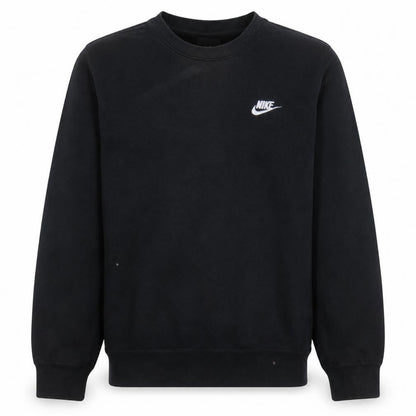 Nike Men's Black XS Pullover Sweatshirt Crew Neck Fleece