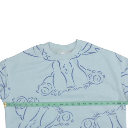 Disney Primark Women Blue Stitch Crew Neck Sweatshirt XS
