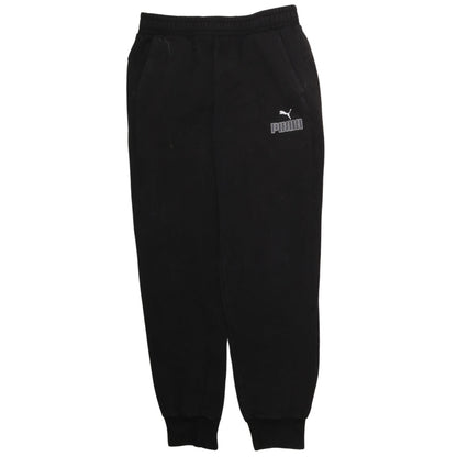 Puma Men's Black Jogger Sweatpants M Regular Fleece Activewear