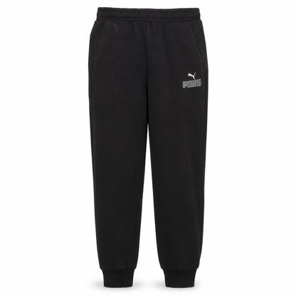 Puma Men's Black Jogger Sweatpants M Regular Fleece Activewear
