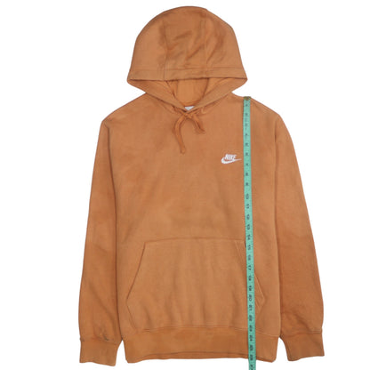 Nike Women’s Brown Pullover Hoodie Size M Cotton Blend Casual