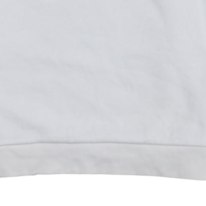 adidas Men's White Crew Neck Pullover Sweatshirt Size S