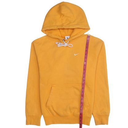 Nike Men's Yellow Pullover Hoodie XS Regular Fit Sportswear