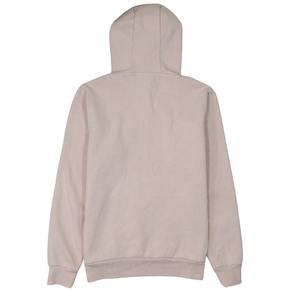 Ellesse Men's Beige Pullover Hoodie L Embroidered Logo Fleece