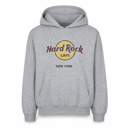 Hard Rock Cafe Women's Grey Medium Pullover Hoodie Cotton Blend