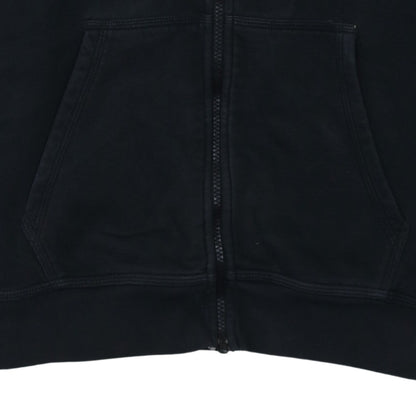 Nike Men's Black Full Zip Hoodie Size M Fleece Sportswear