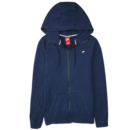 Nike Men's Blue Full Zip Hoodie Size S Fleece Sportswear