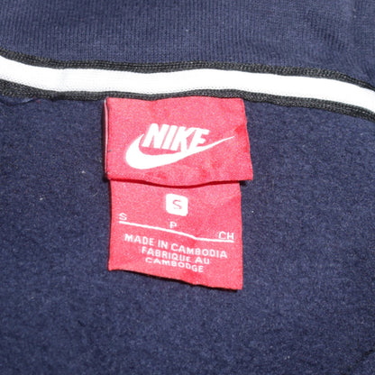 Nike Men's Blue Full Zip Hoodie Size S Fleece Sportswear