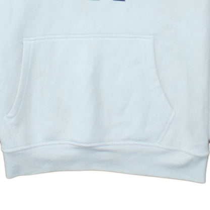 Kappa Men's White Small Pullover Hoodie with Logo