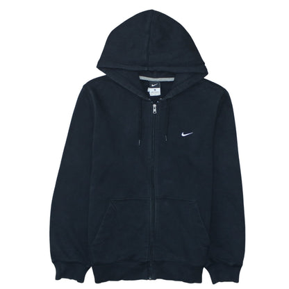 Nike Men's Black Medium Full Zip Hoodie Sweatshirt