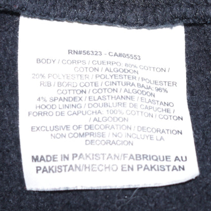 Nike Men's Black Medium Full Zip Hoodie Sweatshirt