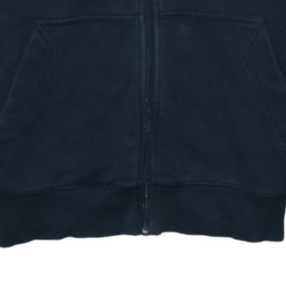 Nike Men's Black Medium Full Zip Hoodie Sweatshirt