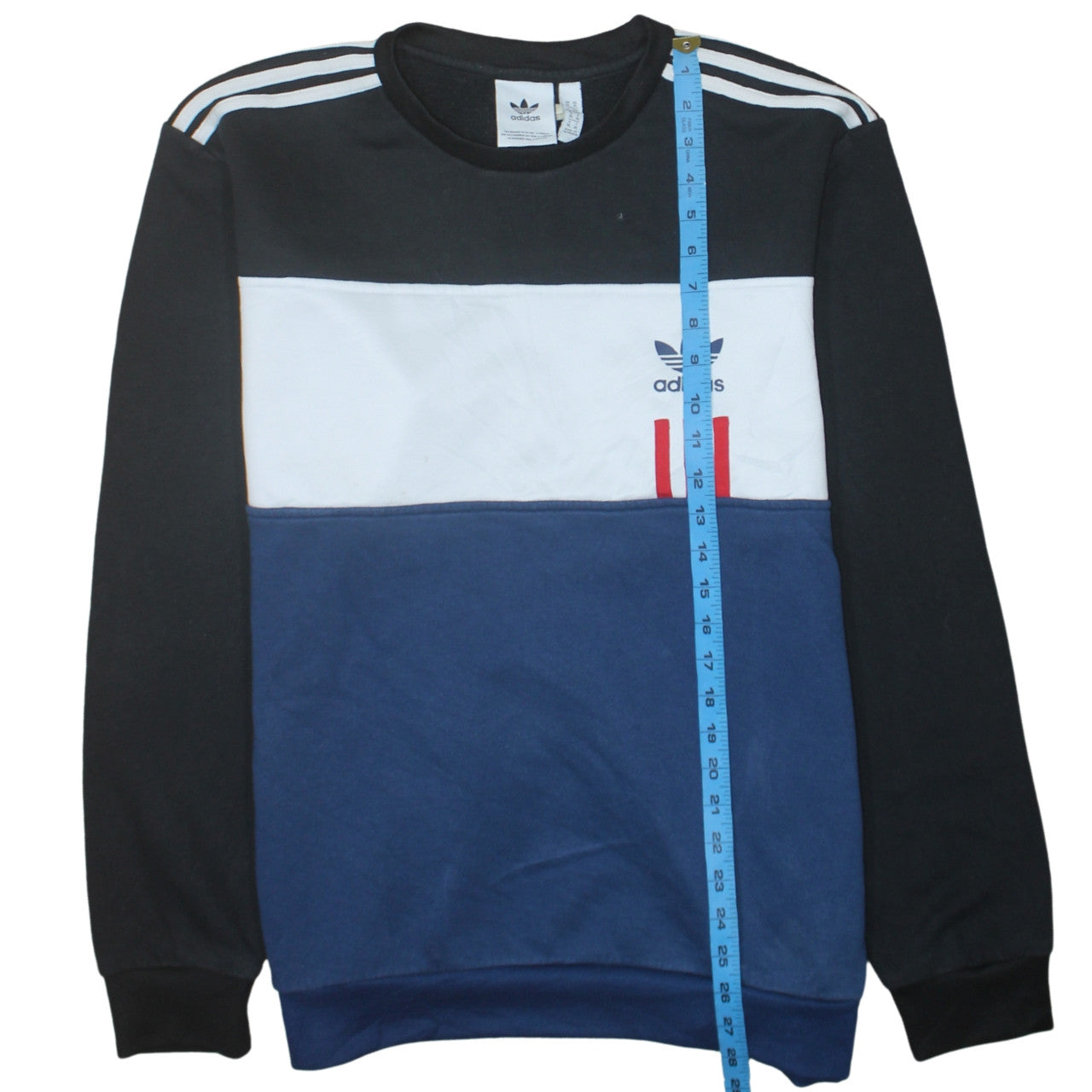 Adidas Mens Multicoloured XL Pullover Sweatshirt Crew Neck