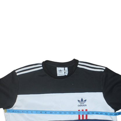 Adidas Mens Multicoloured XL Pullover Sweatshirt Crew Neck