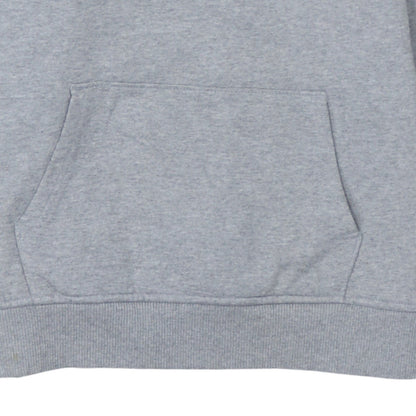 The North Face Girls Grey XL Pullover Hoodie with Pink Logo
