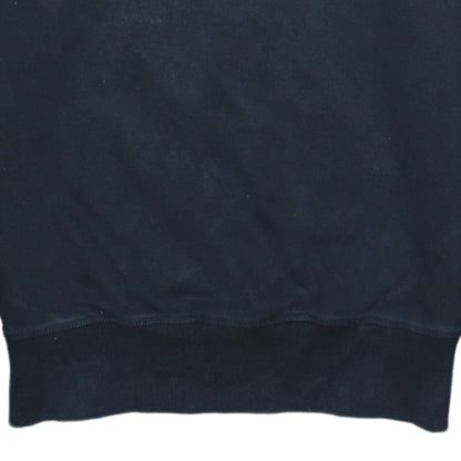 Ellesse Men's Black Small Pullover Sweatshirt Logo Crew Neck