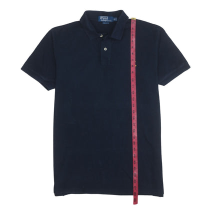 Ralph Lauren Men's Blue XL Custom Fit Short Sleeve Polo Shirt