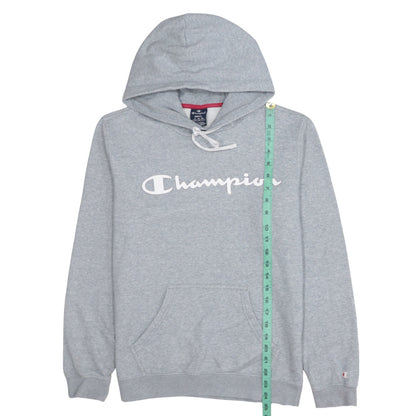 Champion Men's Grey Small Pullover Hoodie Cotton Blend Classic Fit