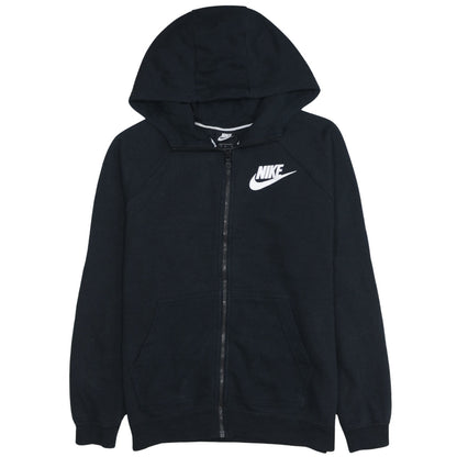 Nike Men's Black Full Zip Hoodie M Regular Fit Sportswear