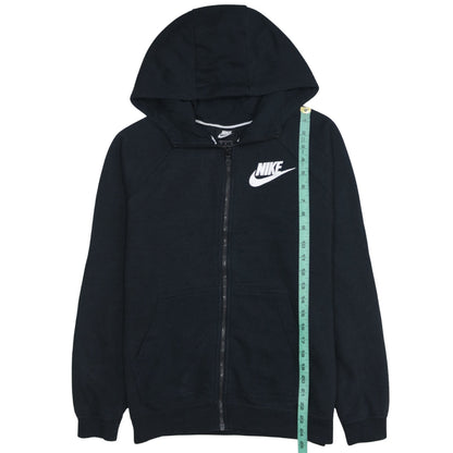 Nike Men's Black Full Zip Hoodie M Regular Fit Sportswear
