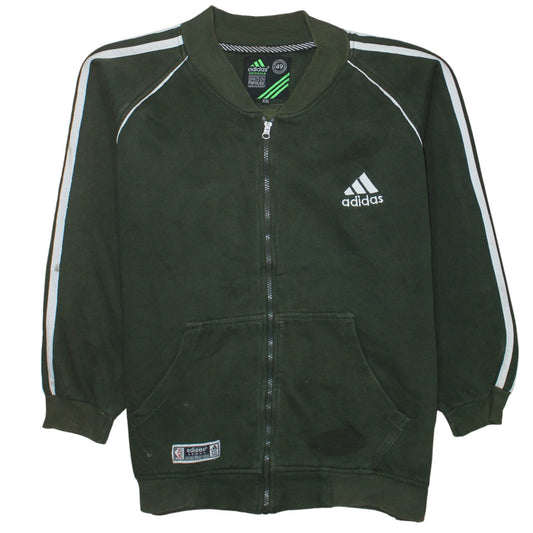 Adidas Originals Men's Green 2XL Track Jacket Full Zip