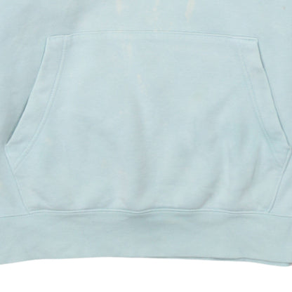 Nike Men's Blue Small Pullover Hoodie with Logo
