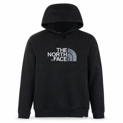 The North Face Men's Black Pullover Hoodie Size S Fleece Cotton