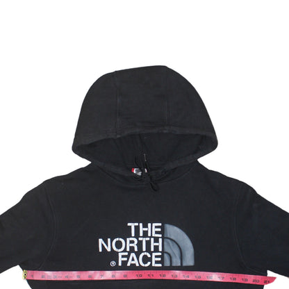The North Face Men's Black Pullover Hoodie Size S Fleece Cotton