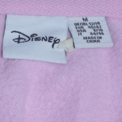 Disney Women Pink Minnie Mouse Sweatshirt Size M Crew Neck Pullover