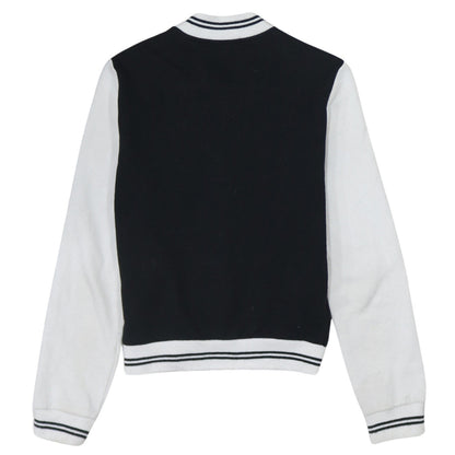 Tally Weijl Women's Black Varsity Jacket Size 6
