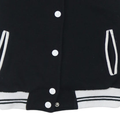 Tally Weijl Women's Black Varsity Jacket Size 6