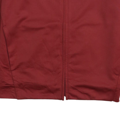 Puma Boys Red Track Jacket 12-14 Years Regular Fit Zip Up Activewear Top