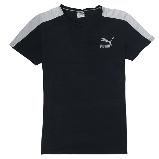 Puma Men's Black Short Sleeve Crew Neck Sports T-Shirt M