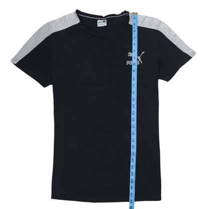 Puma Men's Black Short Sleeve Crew Neck Sports T-Shirt M