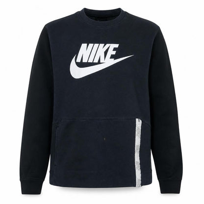 Nike Men's Blue Logo Pullover Sweatshirt M Regular Fit
